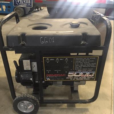 Rental store for 5000 6000 watt generator in the Missoula area
