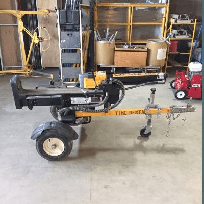 Rental store for log splitter 25 ton in the Missoula area