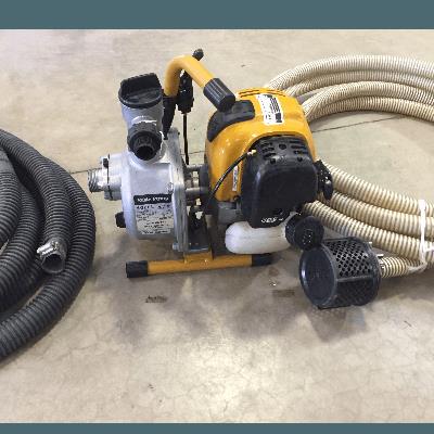 Rental store for 1 inch robin trash pump gas 29 gpm in the Missoula area