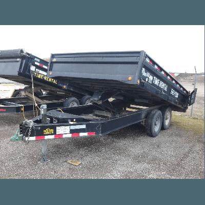 Rental store for dump trailer 14ft 4yrd 14k gvw in the Missoula area